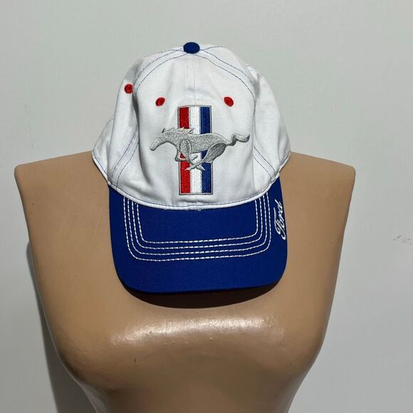 Open Road Brands Men's Multicolor Ford Mustang Cotton Baseball Cap Hat NWT - Picture 1 of 9